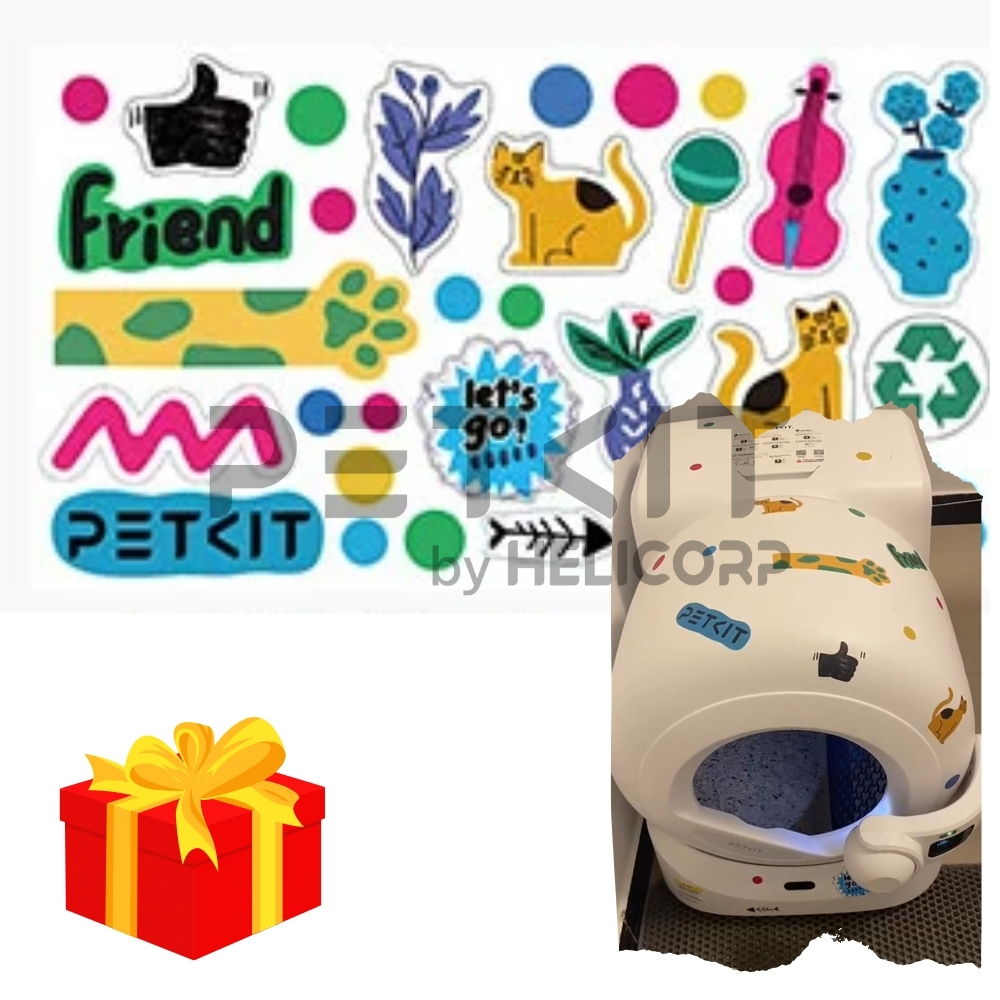 Mô tả Trang Trí Cá Nhân Hoá Máy Dọn Vệ Sinh Tự Động PETKIT - 2