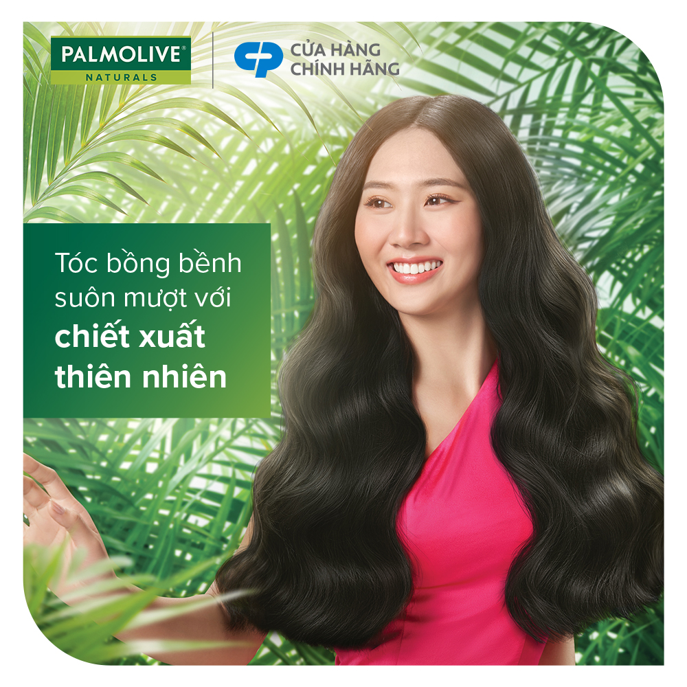 Mô tả Bộ 2 Dầu gội Palmolive kèm xả 2-trong-1 chiết xuất thiên nhiên 600ML - 1