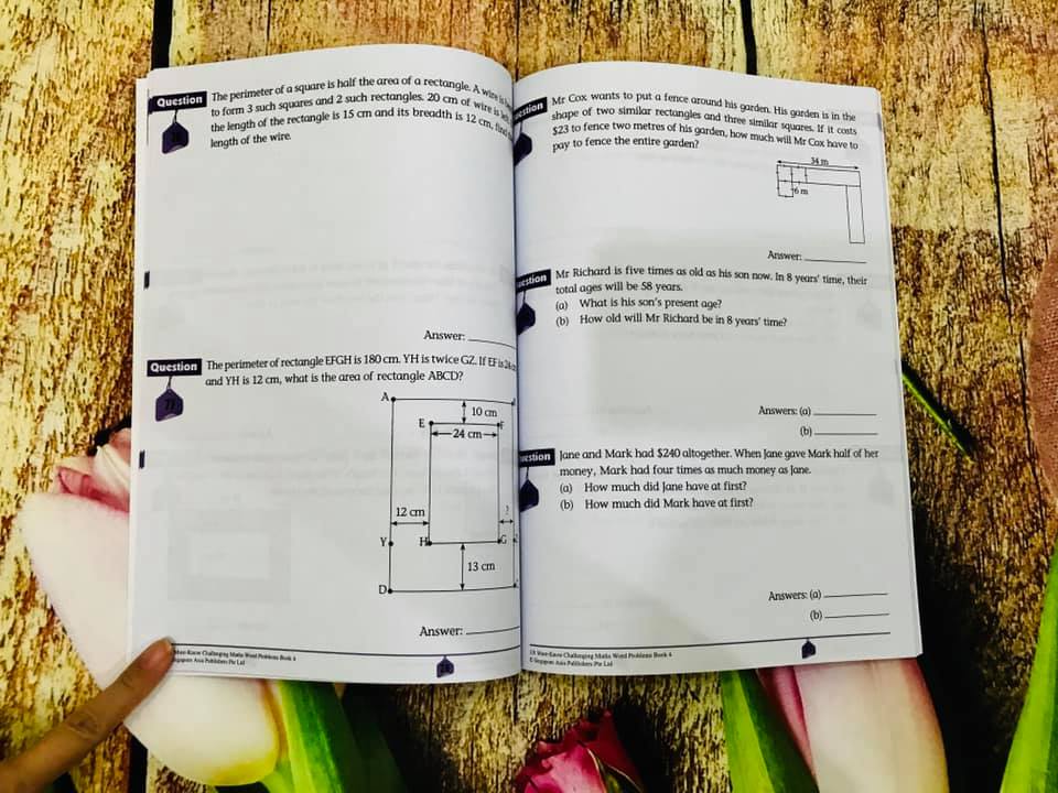Sách tiếng anh - 101 must know challenging maths word problems 6 cuốn ...
