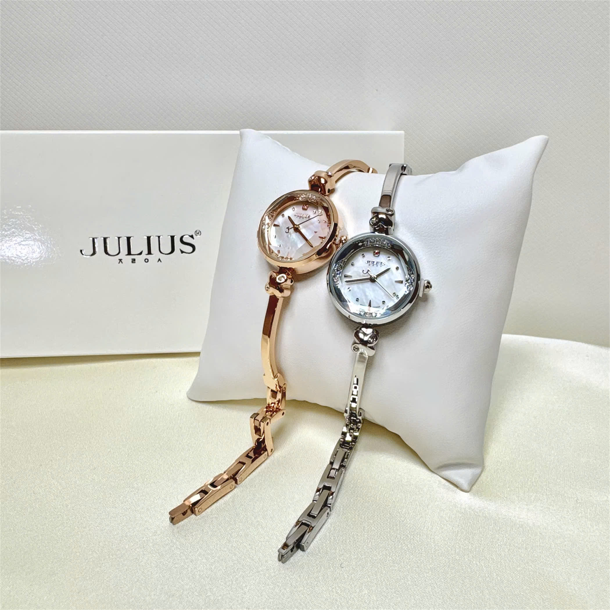 Mô tả Đồng hồ nữ JULIUS JA-878 dây thép | Julius Official - 6