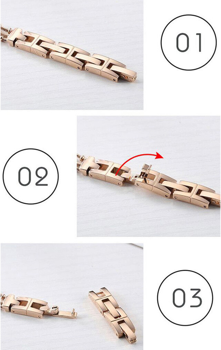 Mô tả Đồng hồ nữ JULIUS JA-878 dây thép | Julius Official - 1