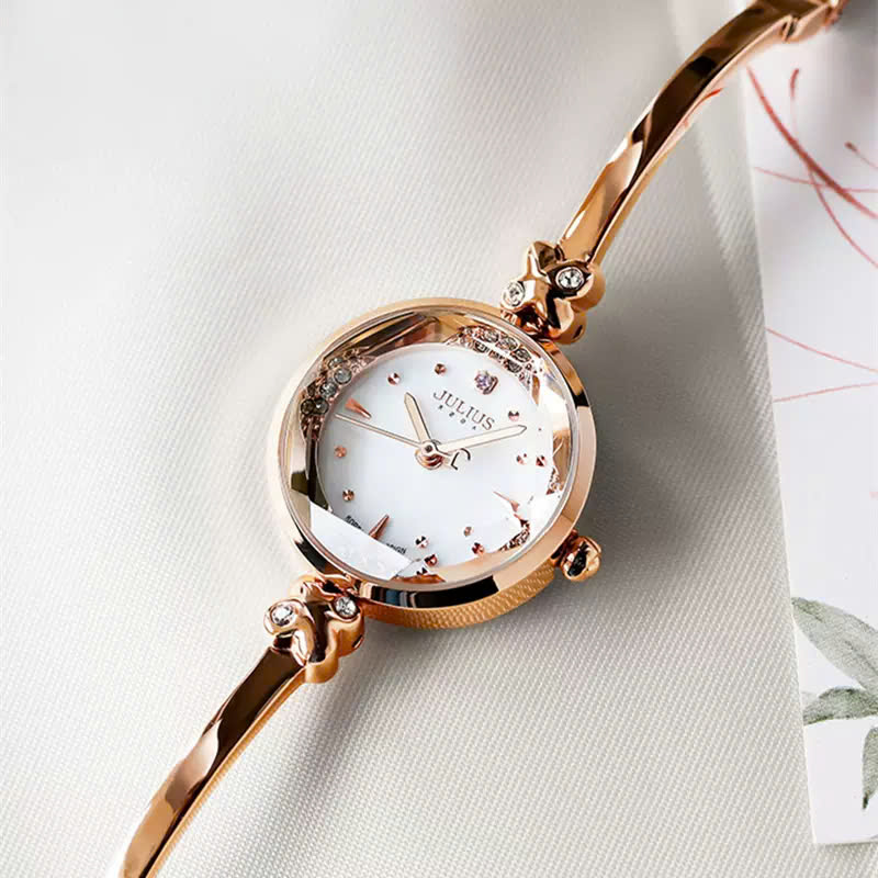 Mô tả Đồng hồ nữ JULIUS JA-878 dây thép | Julius Official - 2