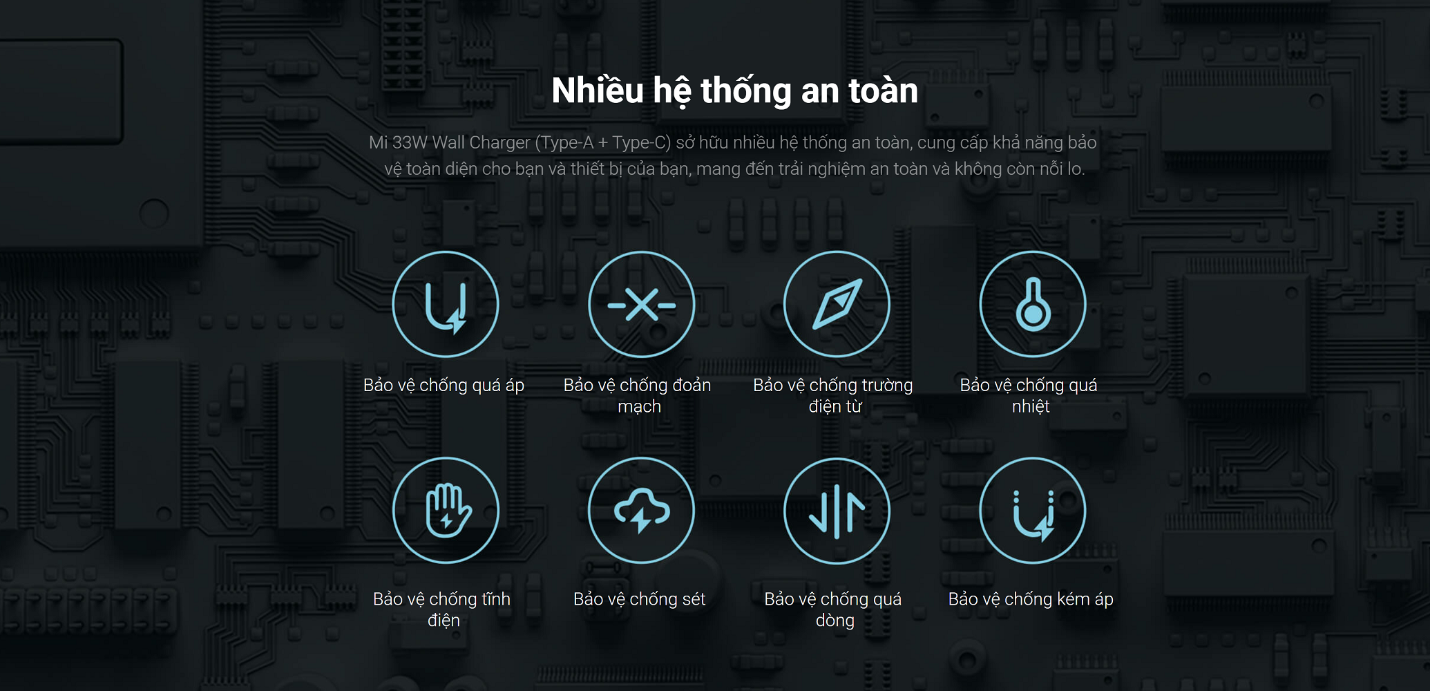 Mô tả Cốc sạc nhanh Xiaomi 33W ( USB và Type-C ) EU Wall Charger BHR4996GL - Hàng chính hãng - 4