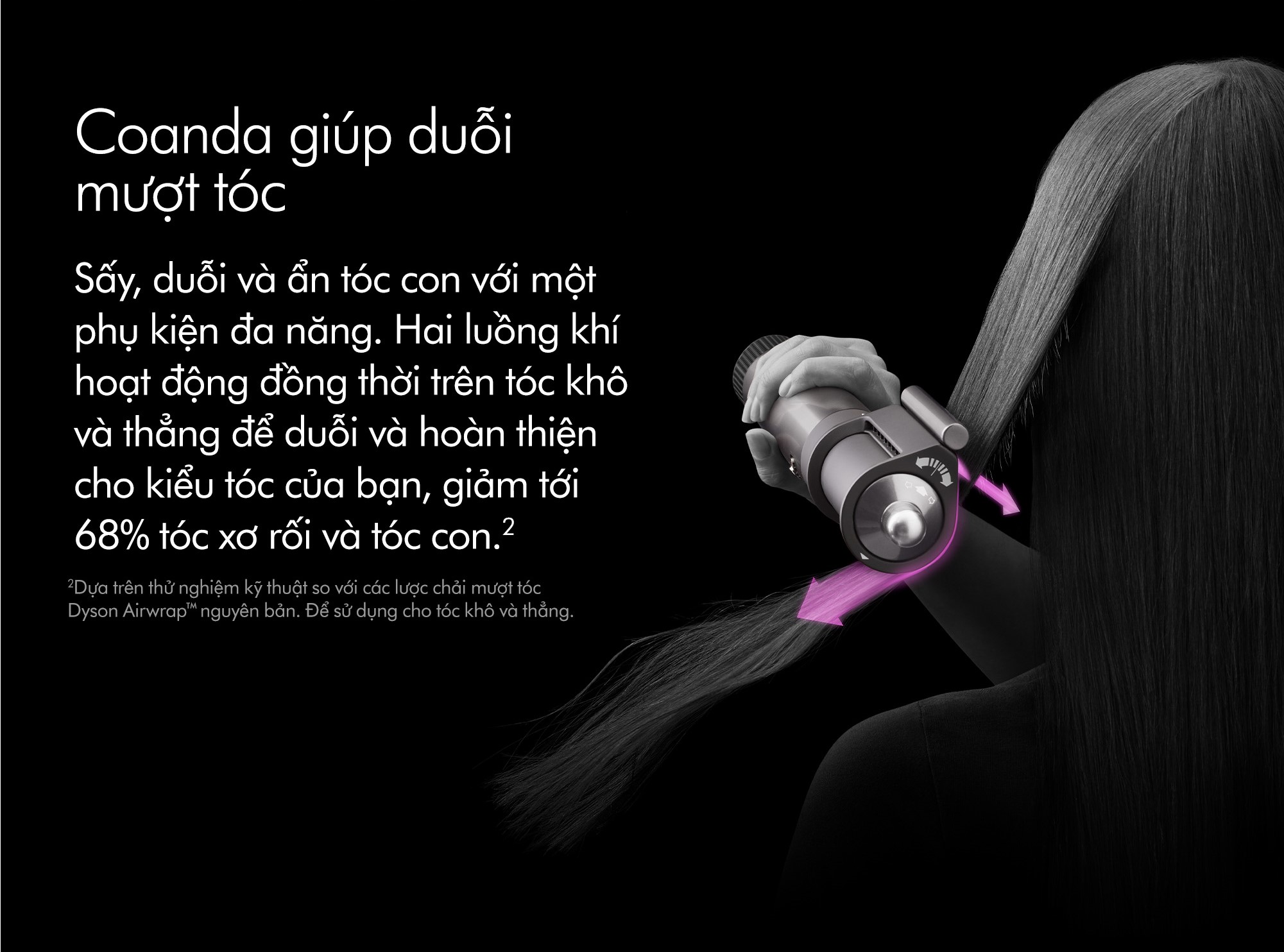 Mô tả Máy tạo kiểu tóc và sấy khô Dyson Airwrap ™ Complete Long (Strawberry Bronze và Blush Pink) - 6