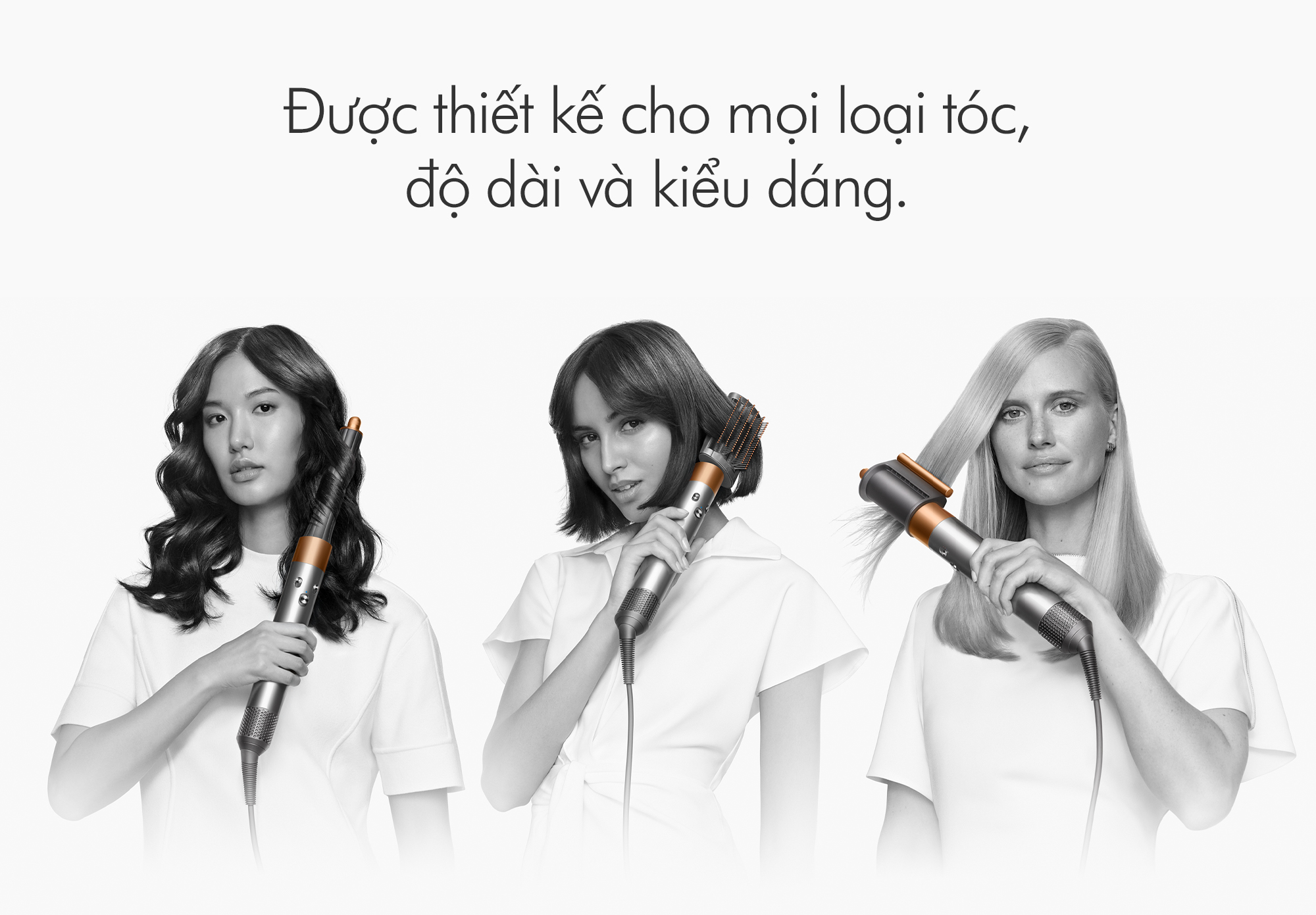 Mô tả Máy tạo kiểu tóc và sấy khô Dyson Airwrap ™ Complete Long (Strawberry Bronze và Blush Pink) - 8