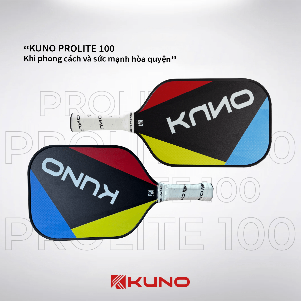 Mô tả Vợt Pickleball Kuno Prolite 100 Chính Hãng, Lối Đánh Tấn Công, Phòng Thủ Cho Mọi Người Chơi - 7