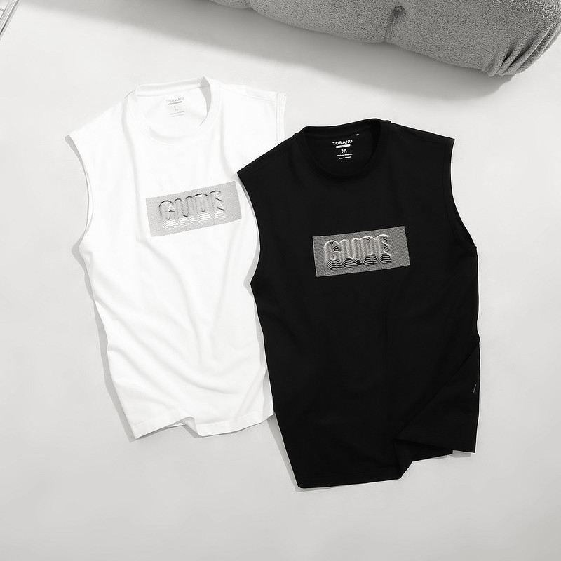 Mô tả Áo Tank Top TORANO Chất Liệu Mềm Mại, Thoáng Mát, Co Giãn Tốt, Kiểu Dáng Thể Thao,  hoạ tiết No Pressure FSTA002 - 2