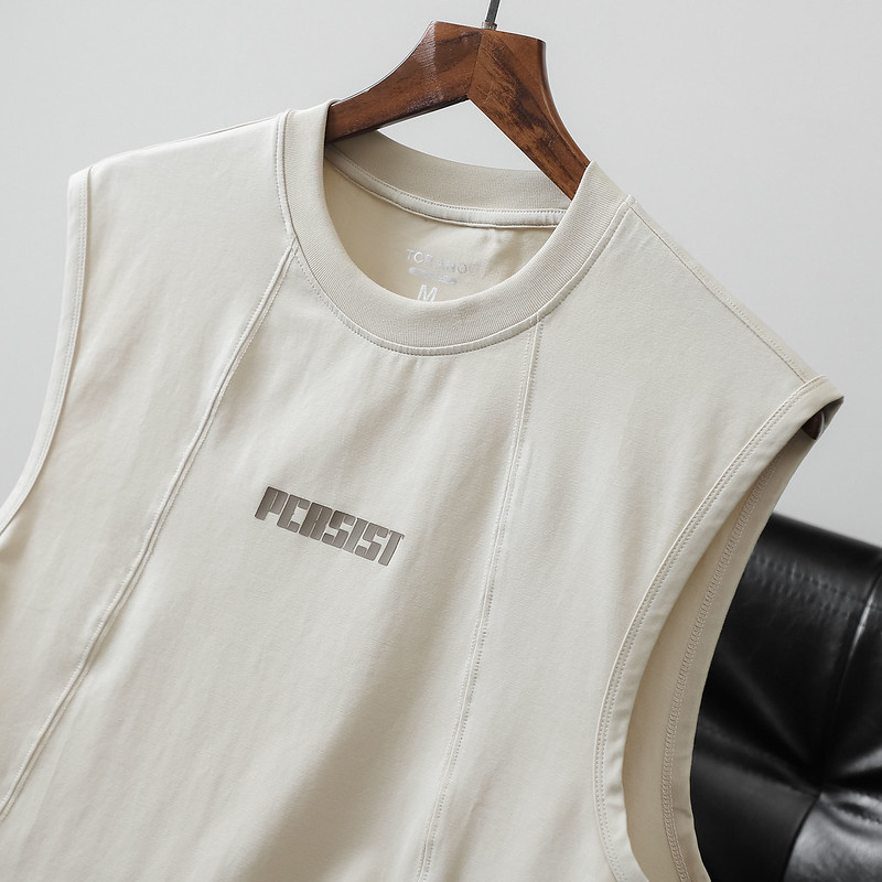 Mô tả Áo Tank Top TORANO Chất Liệu Mềm Mại, Thoáng Mát, Co Giãn Tốt, Kiểu Dáng Thể Thao,  hoạ tiết No Pressure FSTA002 - 5
