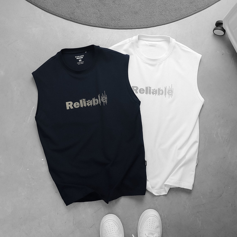 Mô tả Áo Tank Top TORANO Chất Liệu Mềm Mại, Thoáng Mát, Co Giãn Tốt, Kiểu Dáng Thể Thao,  hoạ tiết No Pressure FSTA002 - 4