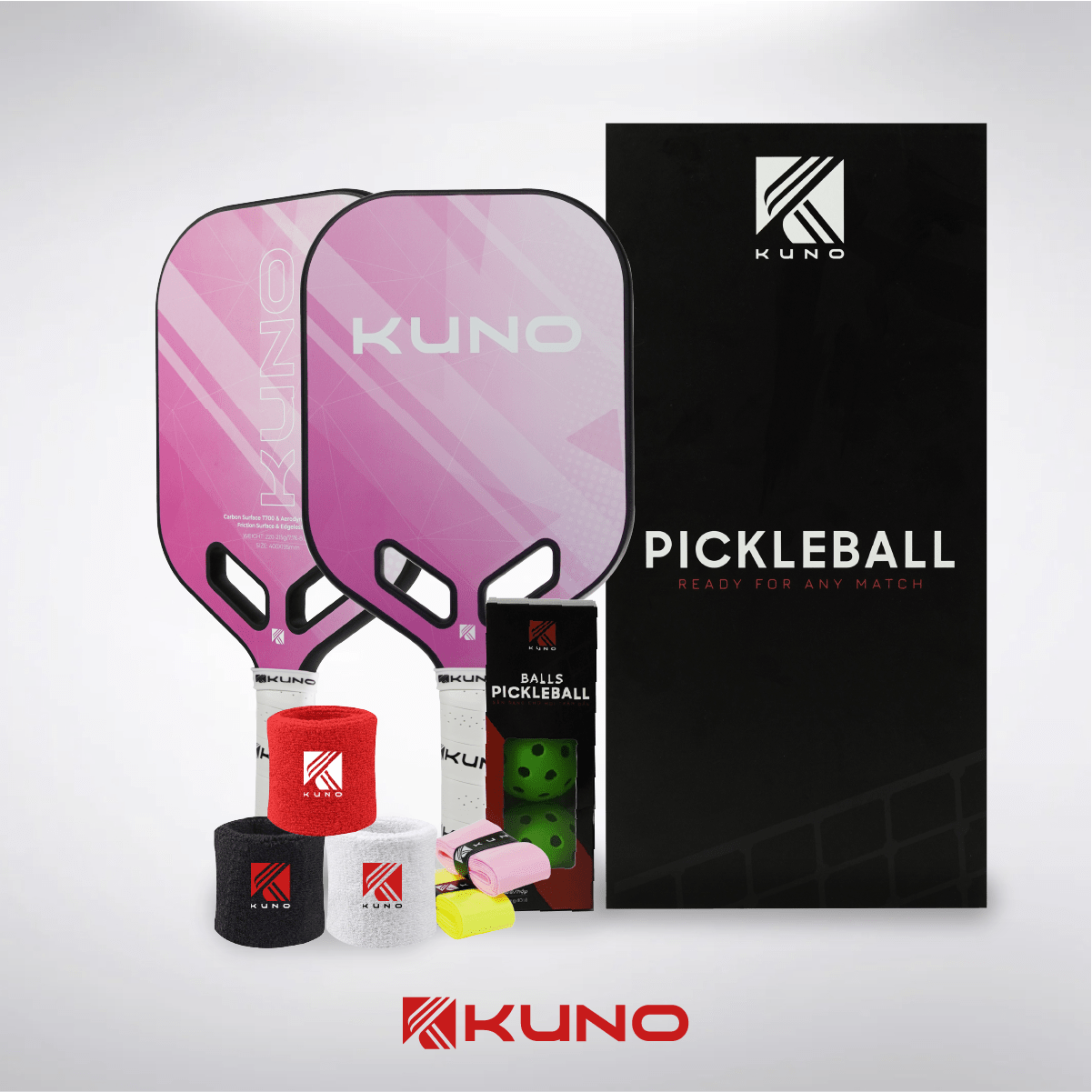 Mô tả Vợt Pickleball KUNO Ultra 2.0 Vợt Công Thủ Toàn Diện, Carbon T700, Dòng Vợt Đúc Ép Nóng Cao Cấp - 5
