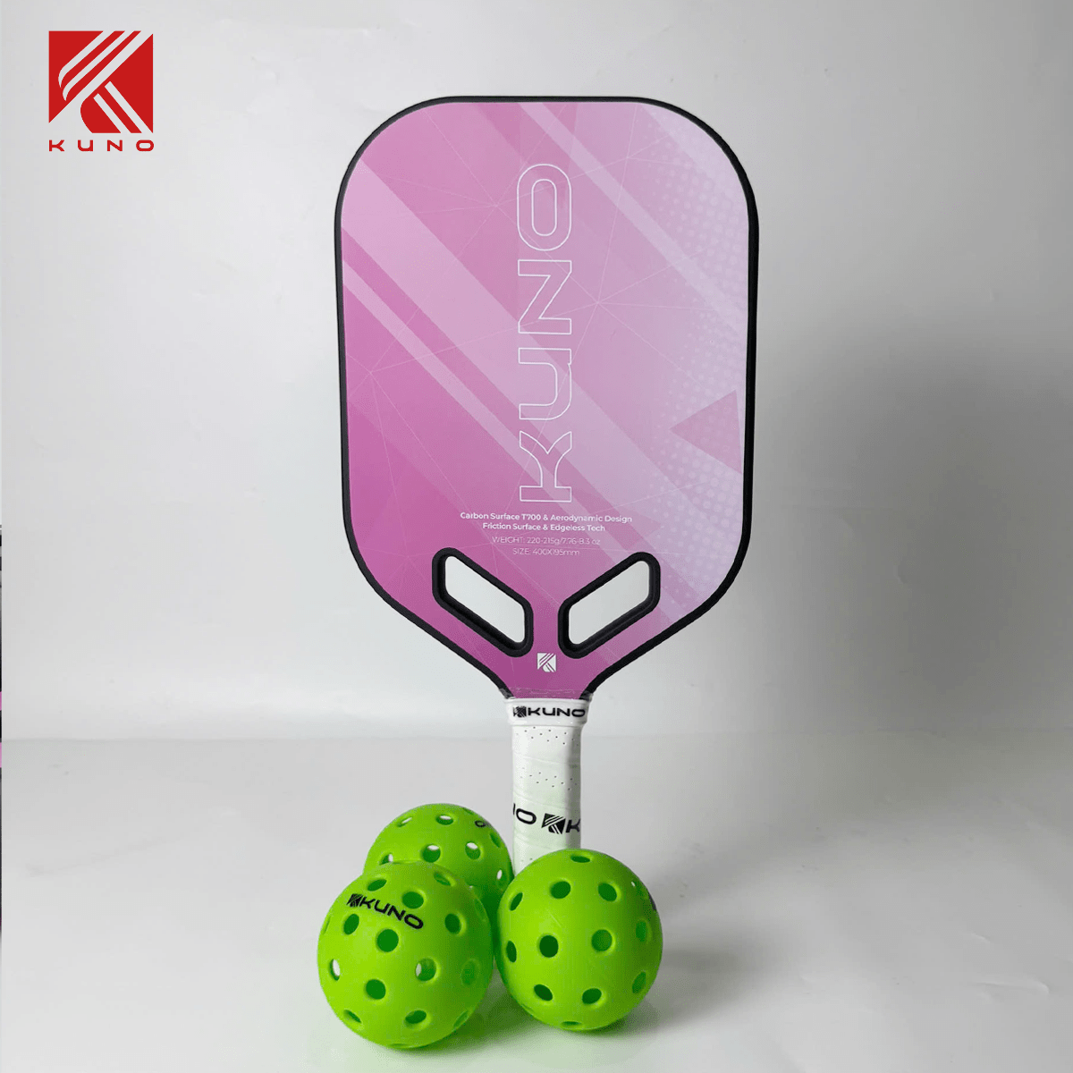Mô tả Vợt Pickleball KUNO Ultra 2.0 Vợt Công Thủ Toàn Diện, Carbon T700, Dòng Vợt Đúc Ép Nóng Cao Cấp - 7