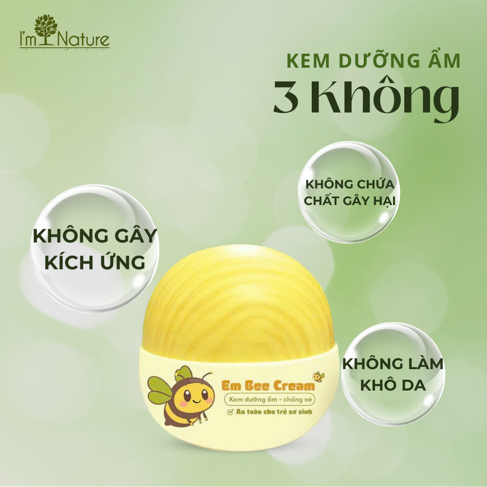 Kem Dưỡng Ẩm Em Bee Cream - Chống Nẻ, Kháng Khuẩn, Cấp Ẩm, Làm Dịu Da ...