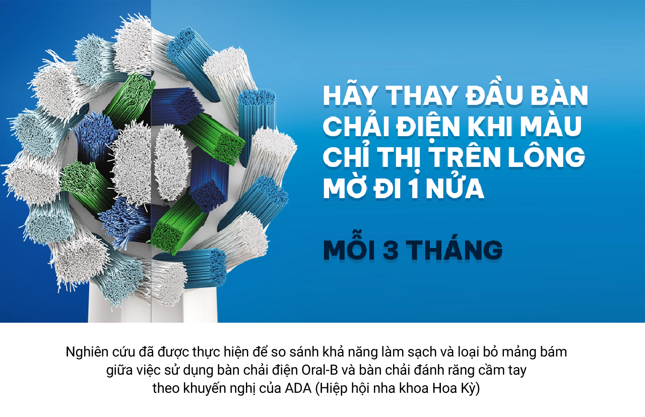 Mô tả Đầu bàn chải Oral-B Extra Sensitive Clean EB60X-Hàng chính hãng - 4