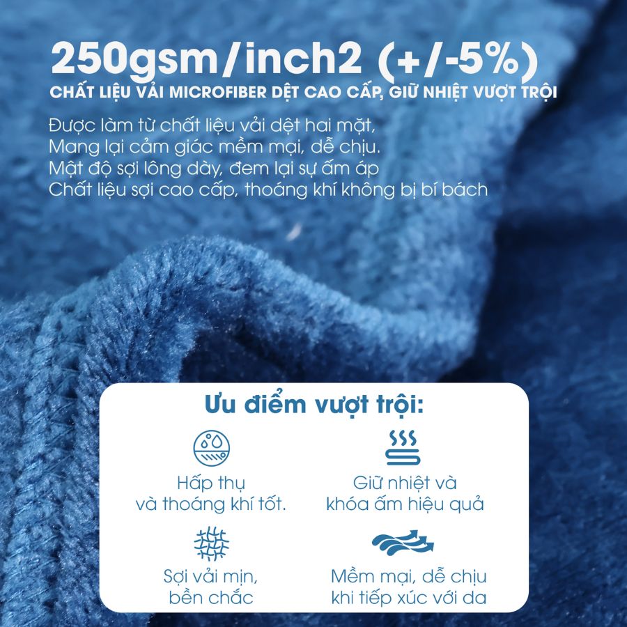 Mô tả Chăn Mền tuyết NIN siêu mềm mịn 130x200cm nhiều màu sắc, chăn sofa, chăn đắp văn phòng - 4