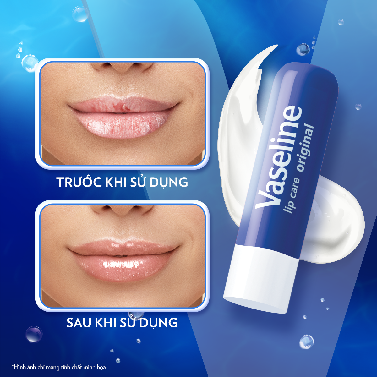 Mô tả Son Dưỡng Môi Mềm Mịn Vaseline Stick 4.8g - 2