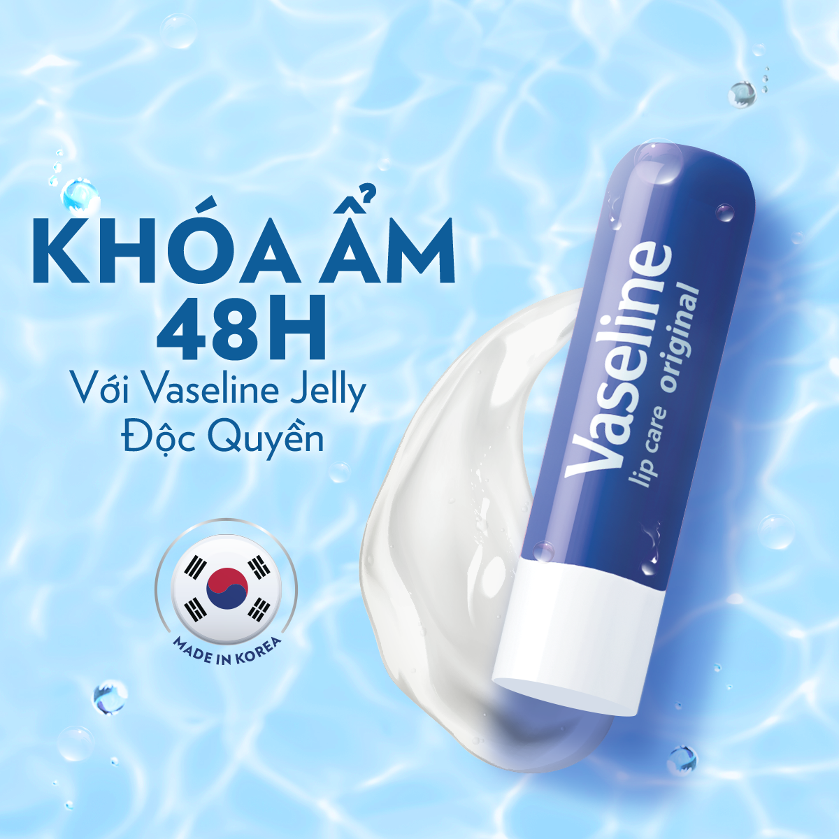 Mô tả Son Dưỡng Môi Mềm Mịn Vaseline Stick 4.8g - 5