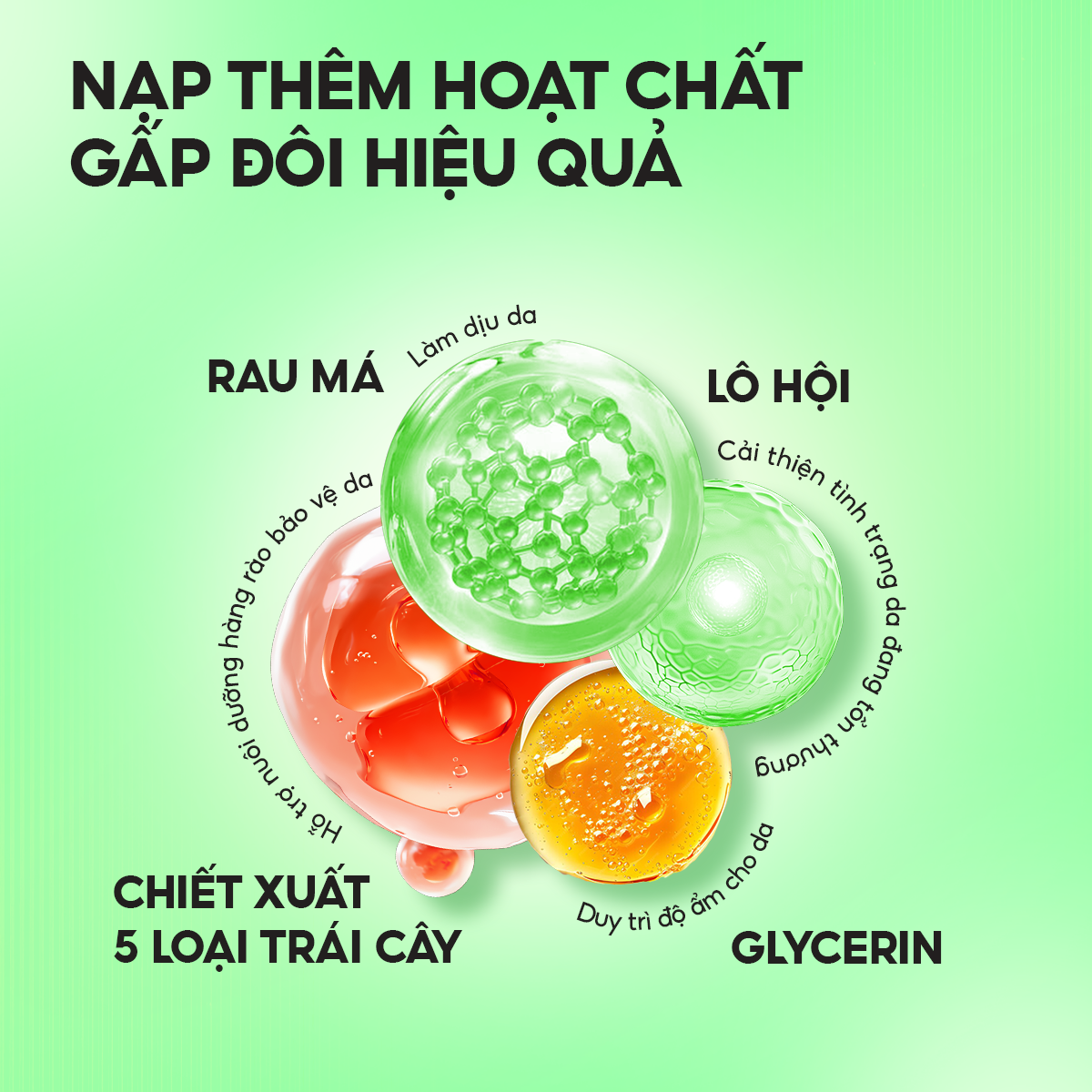Mô tả Sữa rửa mặt rau má tạo bọt Oribe làm sạch sâu dưỡng ẩm cho da mụn da dầu nhạy cảm 120ml - 3