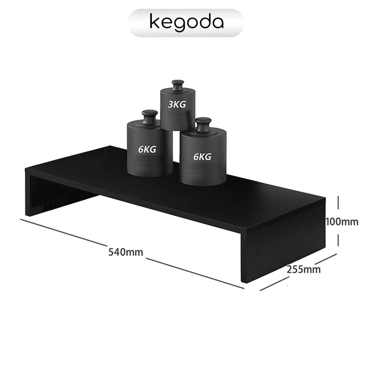 Mô tả Kệ Gỗ Để Màn Hình, Để Bàn Làm Việc Đa Chức Năng Thương Hiệu KEGODA KDB23 - 2