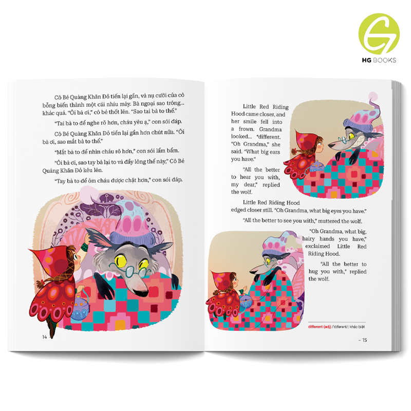 Mô tả Truyện Cổ Tích Song Ngữ Việt Anh 10 Phút Đọc Truyện Cho Bé Trước Giờ Ngủ 10 Minutes Bedtime Stories - 6