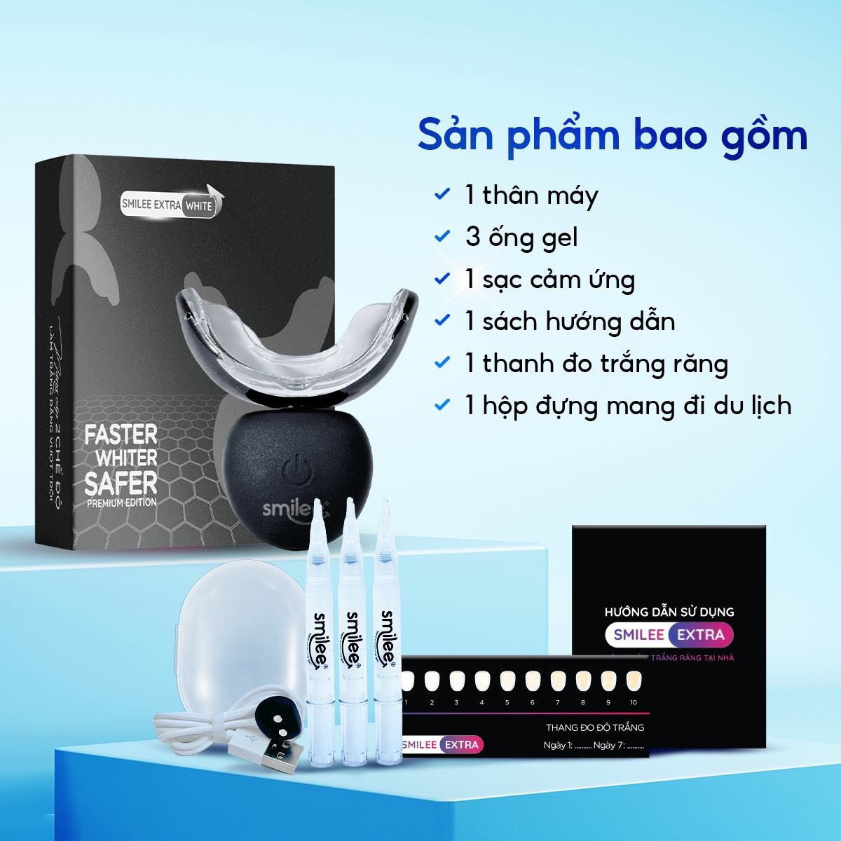 Trọn bộ sản phẩm Smilee Extra
