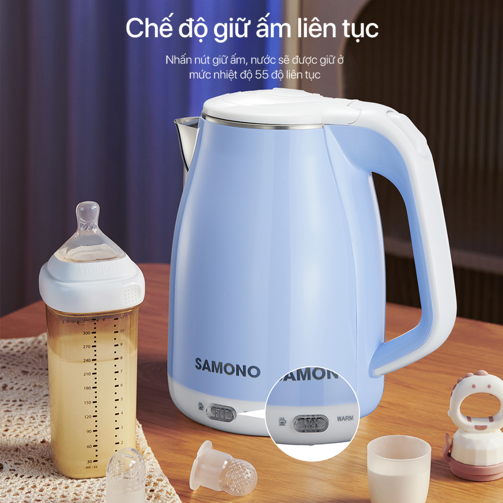 Ấm đun nước SAMONO SW-EKW18