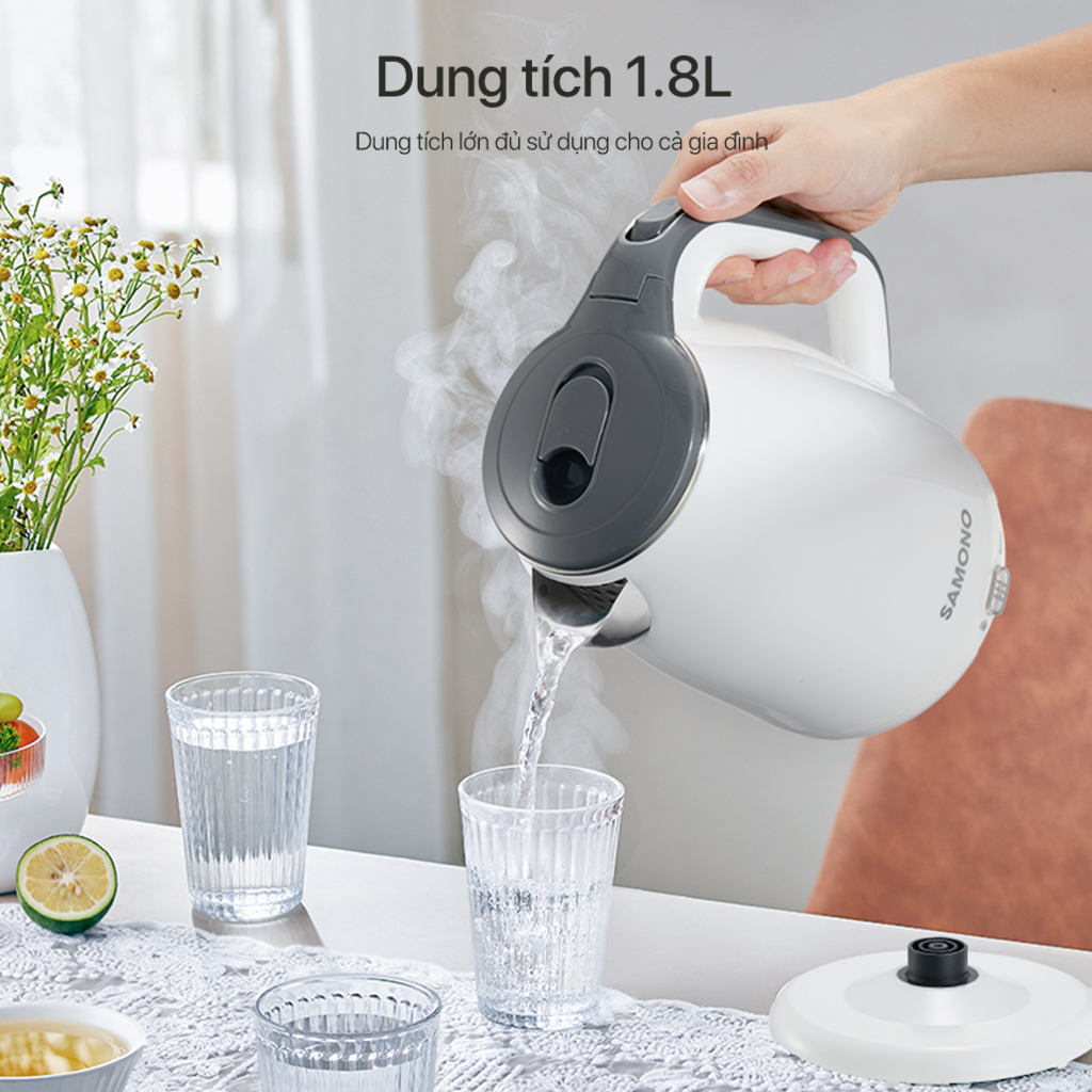 Ấm đun nước SAMONO SW-EKW18