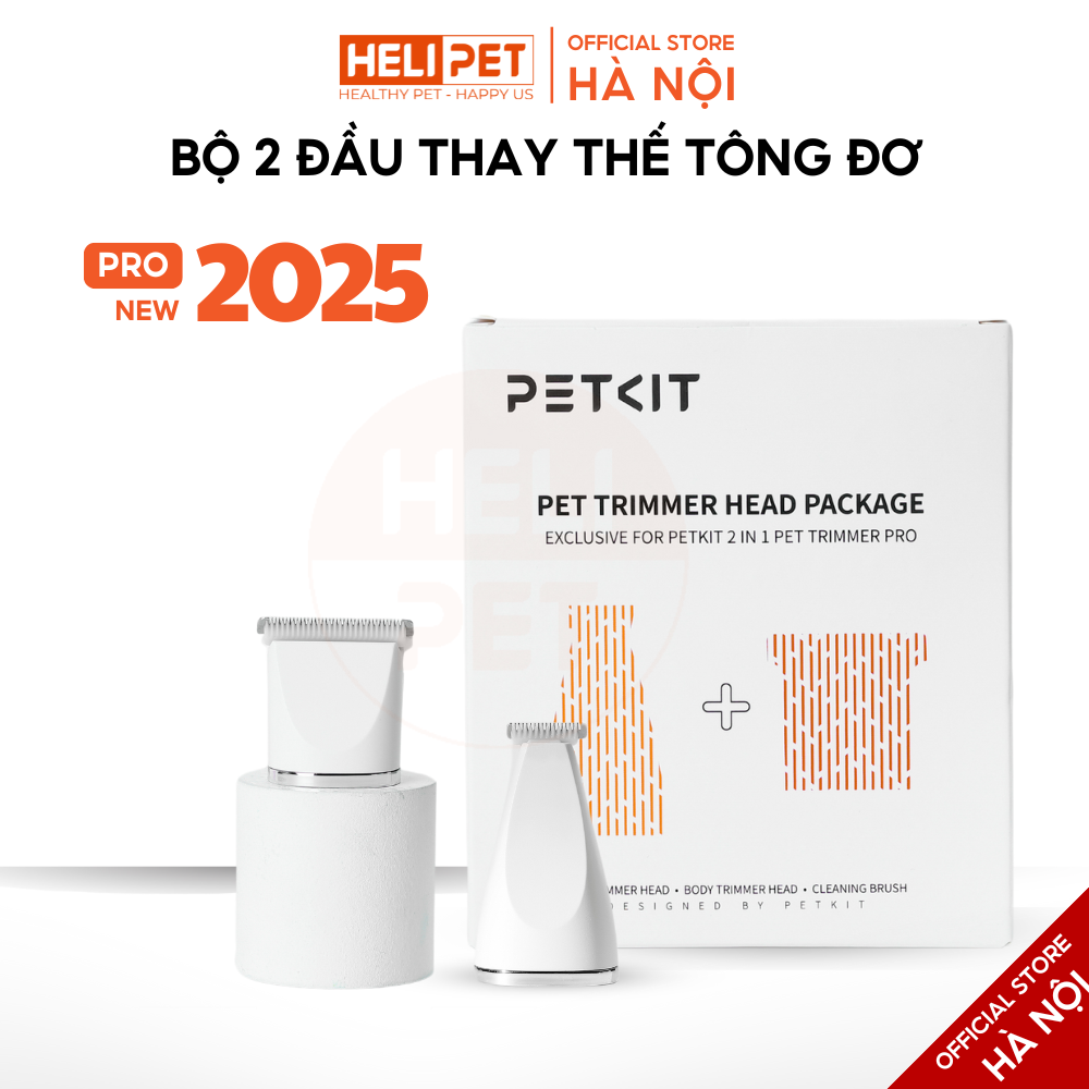 Mô tả Đầu Thay Thế Tông Đơ Cắt Tỉa Lông Thú Cưng PETKIT 2in1 Pro - HeLiPet - 1