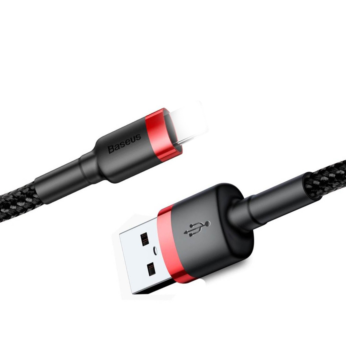 Mô tả Cáp sạc nhanh bảo vệ pin, độ bền cao Baseus Cafule USB dùng cho 6/7/8/10/11/12/13/14,hỗ trợ truyền dữ liệu,dài 1m/2m/3m - 1