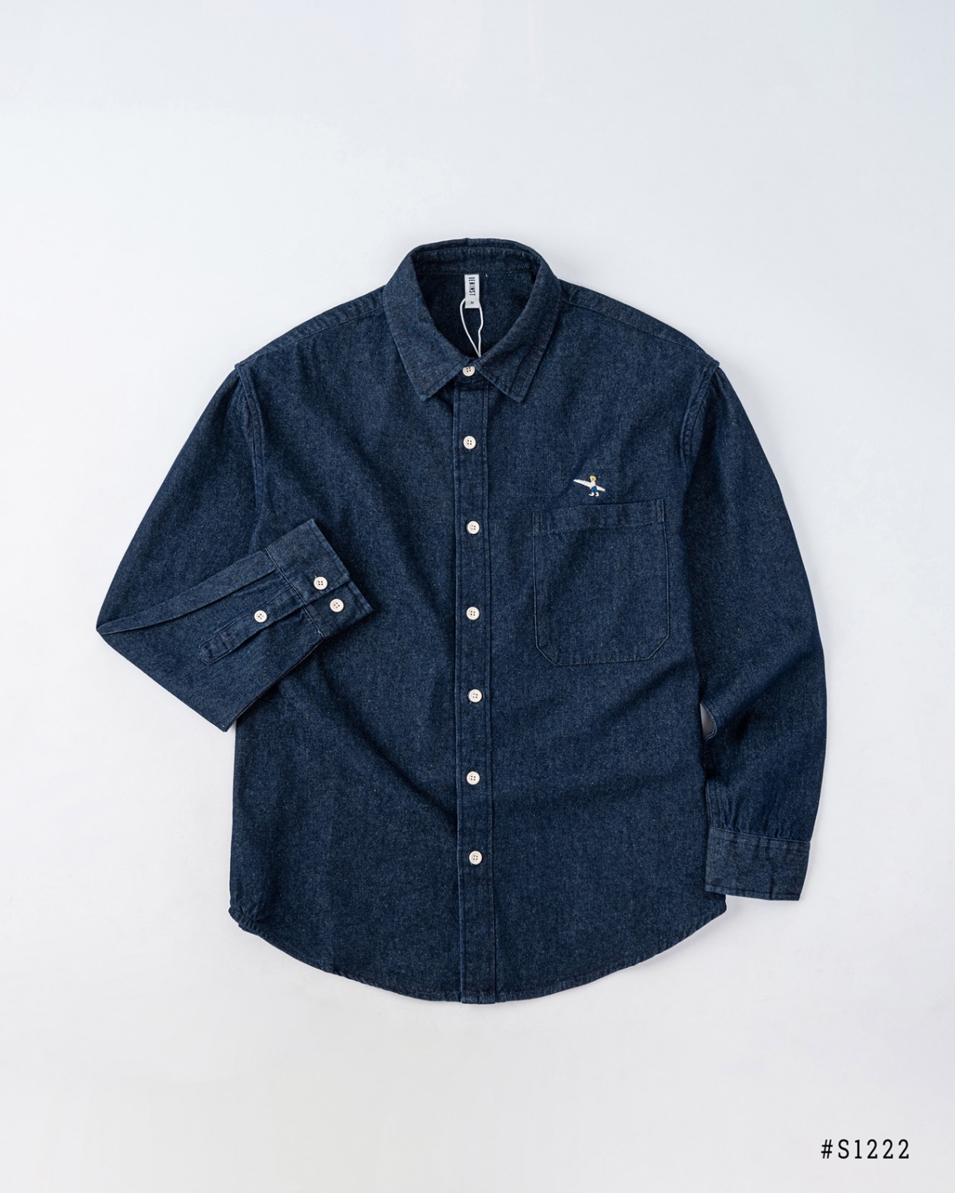 Áo Sơ Mi Nam Denim VÁN DNST S1222