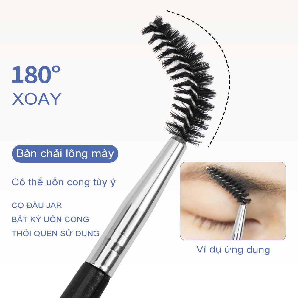 Mô tả Bộ 20 cọ makeup MAANGE lông mềm cao cấp kèm hộp đựng cọ trang điểm cầm tay 5748H - 7