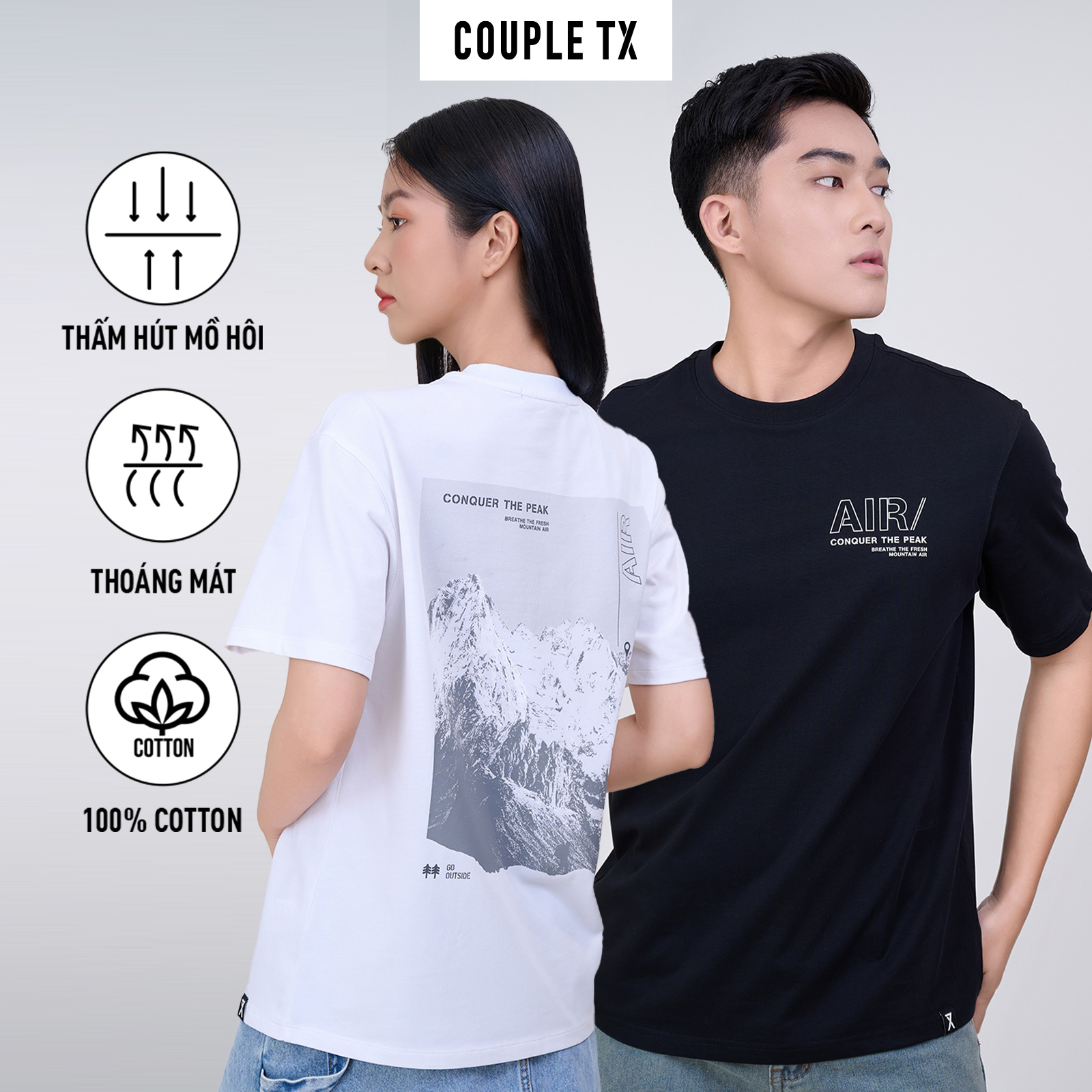 Áo Thun Couple TX cho cả gia đình