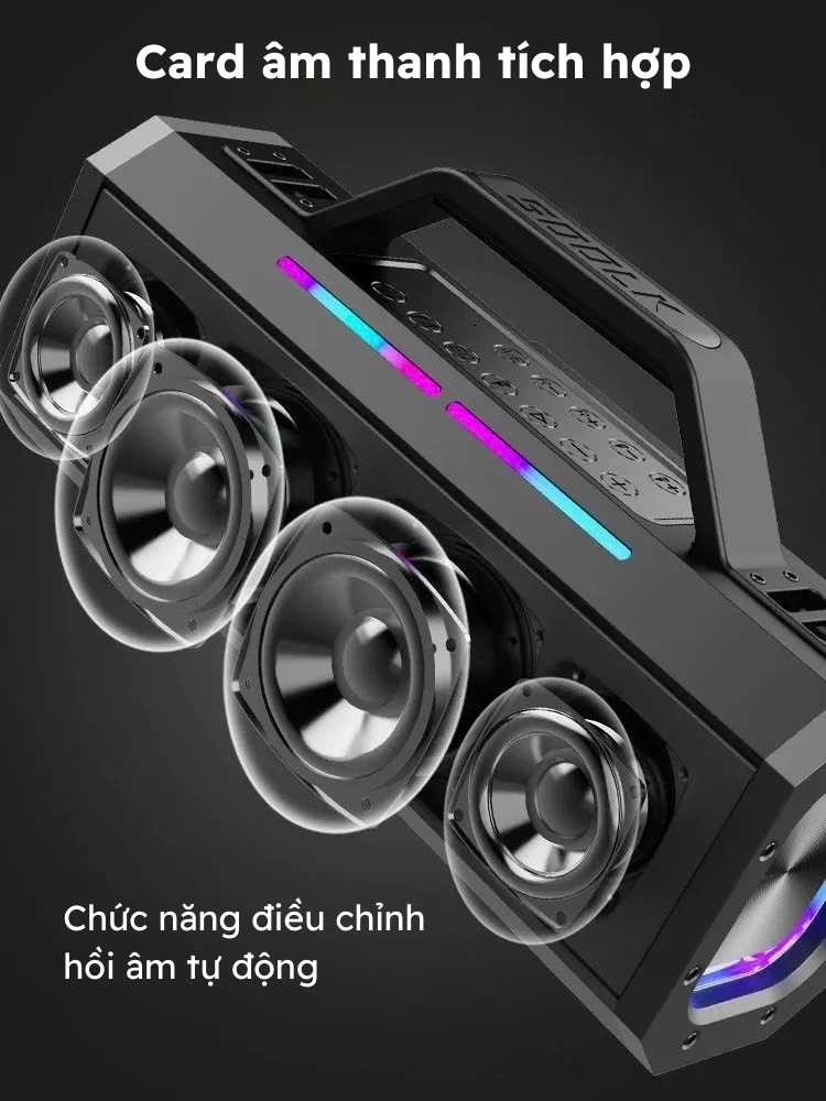 Loa SODLK S520 chi tiết cổng kết nối