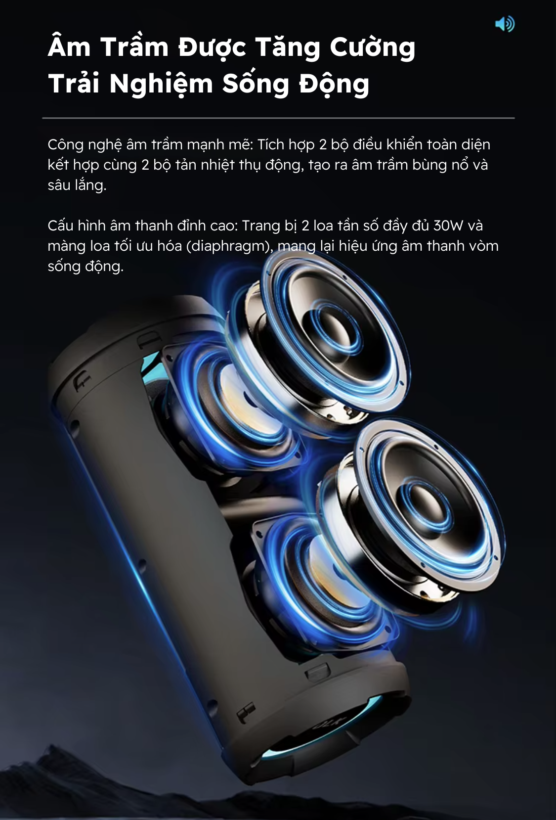 Loa SODLK T21 - Chống nước IPX67