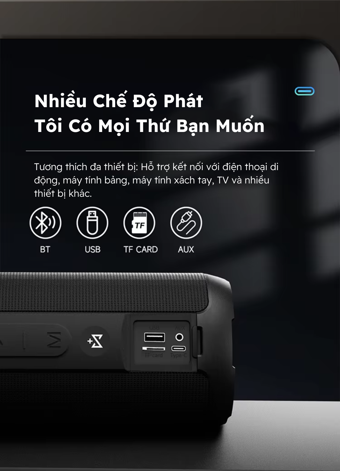 Loa SODLK T21 - Các nút điều khiển