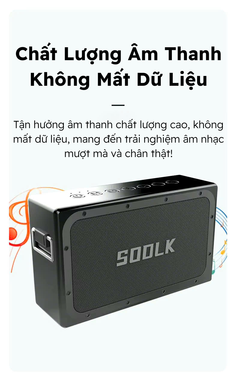 Các cổng kết nối của loa SODLK T90K
