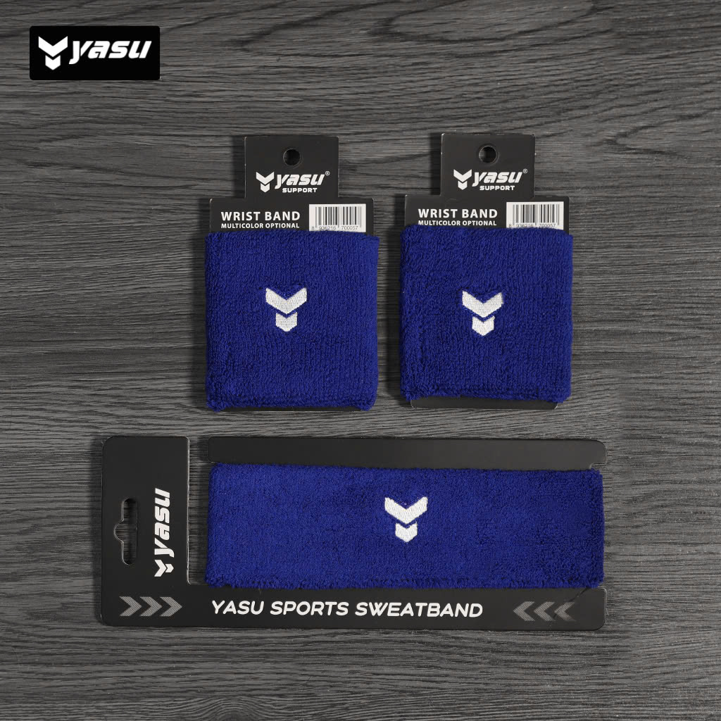Mô tả Băng cổ tay thấm mồ hôi thoáng khí phù hợp chơi thể thao gym, bóng bàn...Yasu 0235( 1 chiếc) - 2
