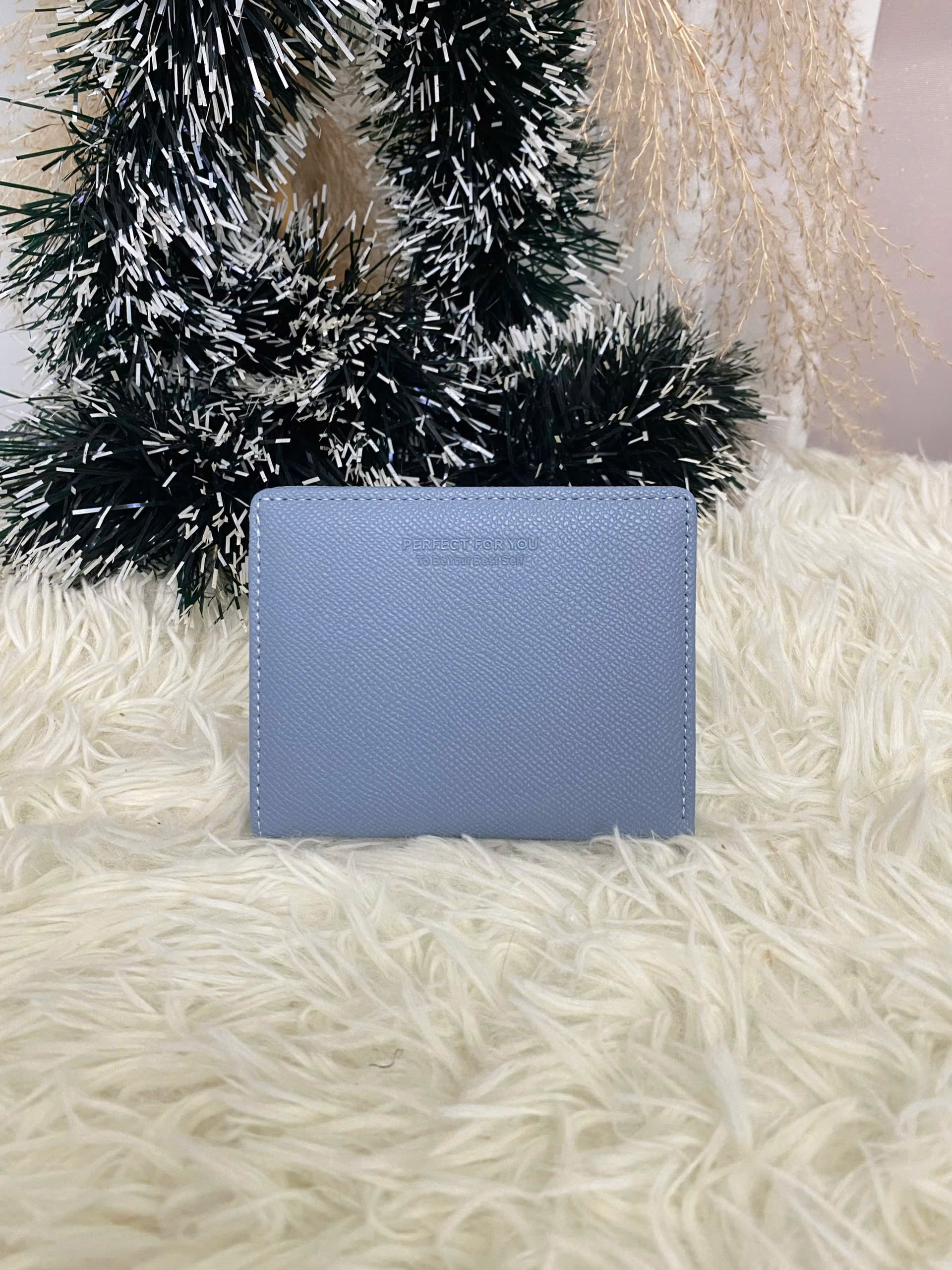 Mô tả Ví Nữ Ngắn Mini Cầm Tay PERFECT FOR YOU Nhỏ Gọn Nhiều Ngăn Đựng Tiền Da Cao Cấp Cực Đẹp PFY56 - 11