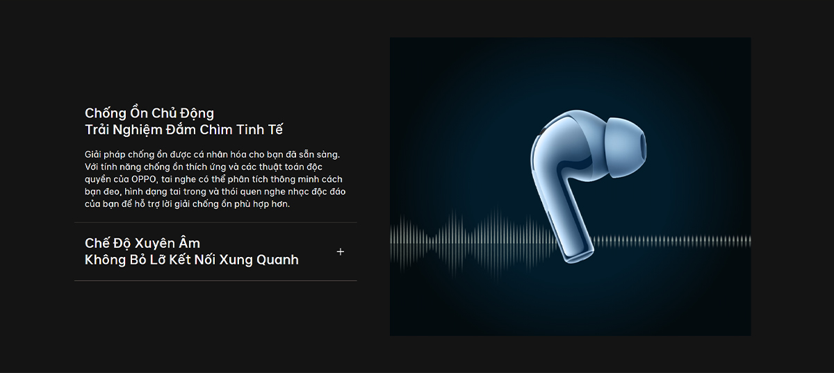 Mô tả Tai nghe Bluetooth không dây TWS OPPO Enco X3i | Chống ồn chủ động | Âm chuẩn phòng thu - Hàng chính hãng - 5