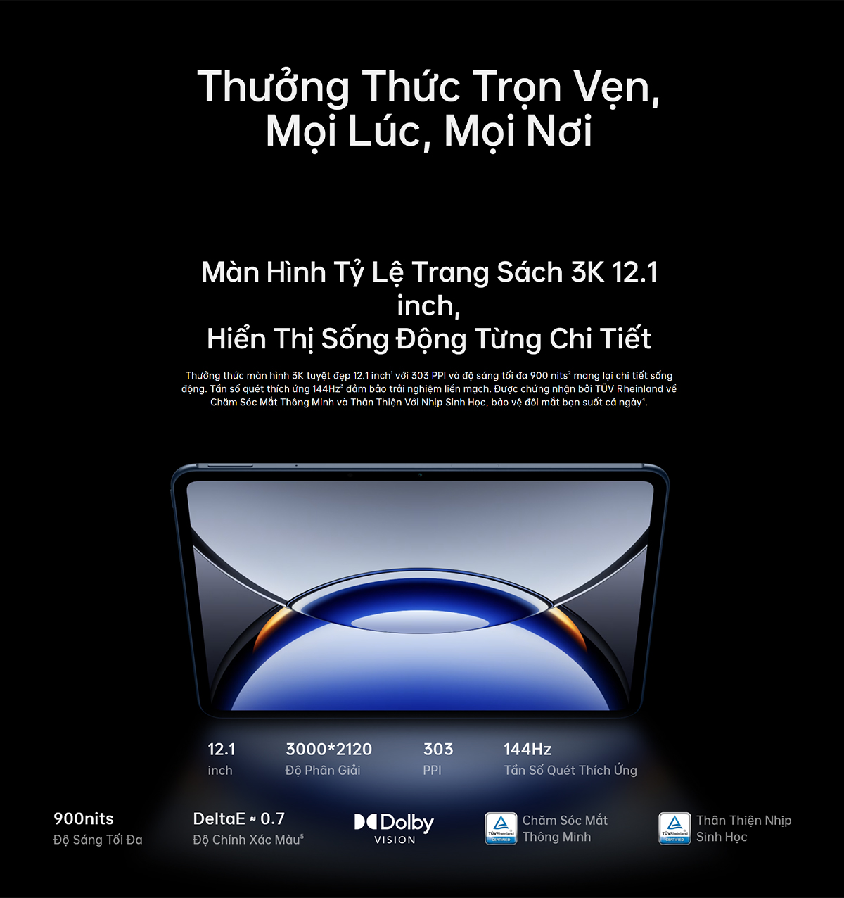 Mô tả Máy tính bảng OPPO Pad 3 Pro - Hàng chính hãng - 2