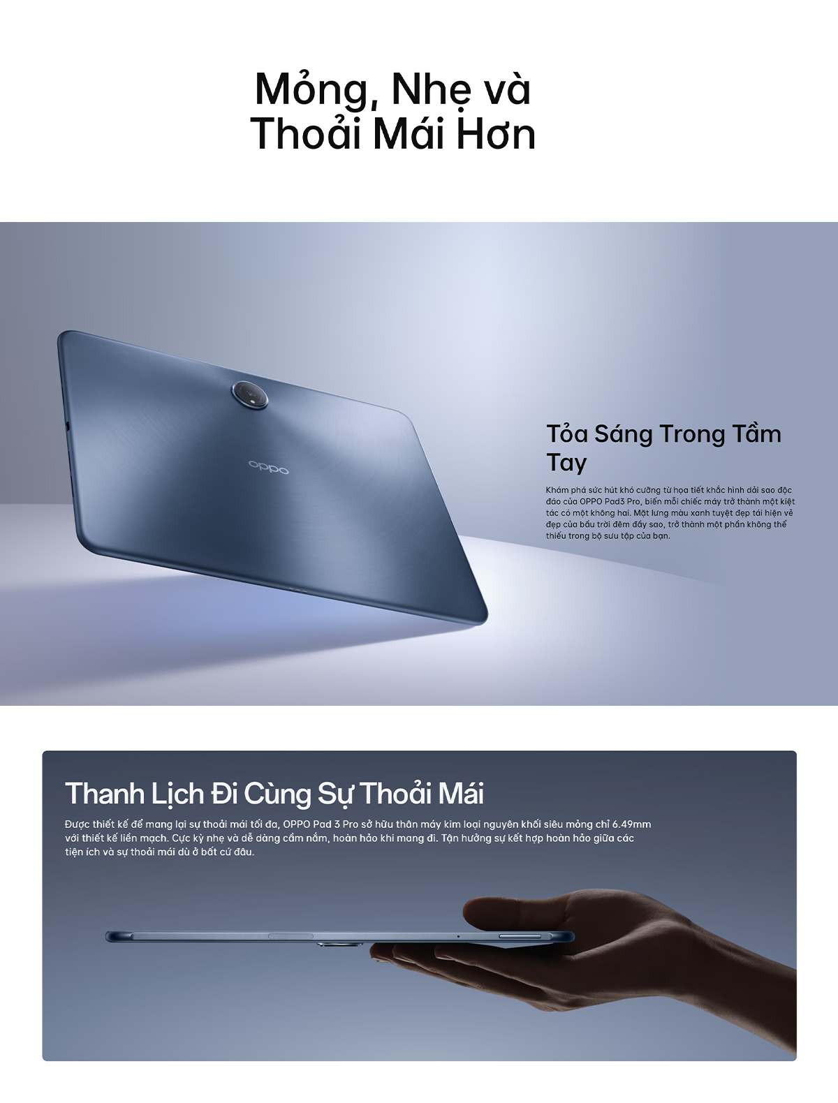 Mô tả Máy tính bảng OPPO Pad 3 Pro - Hàng chính hãng - 8