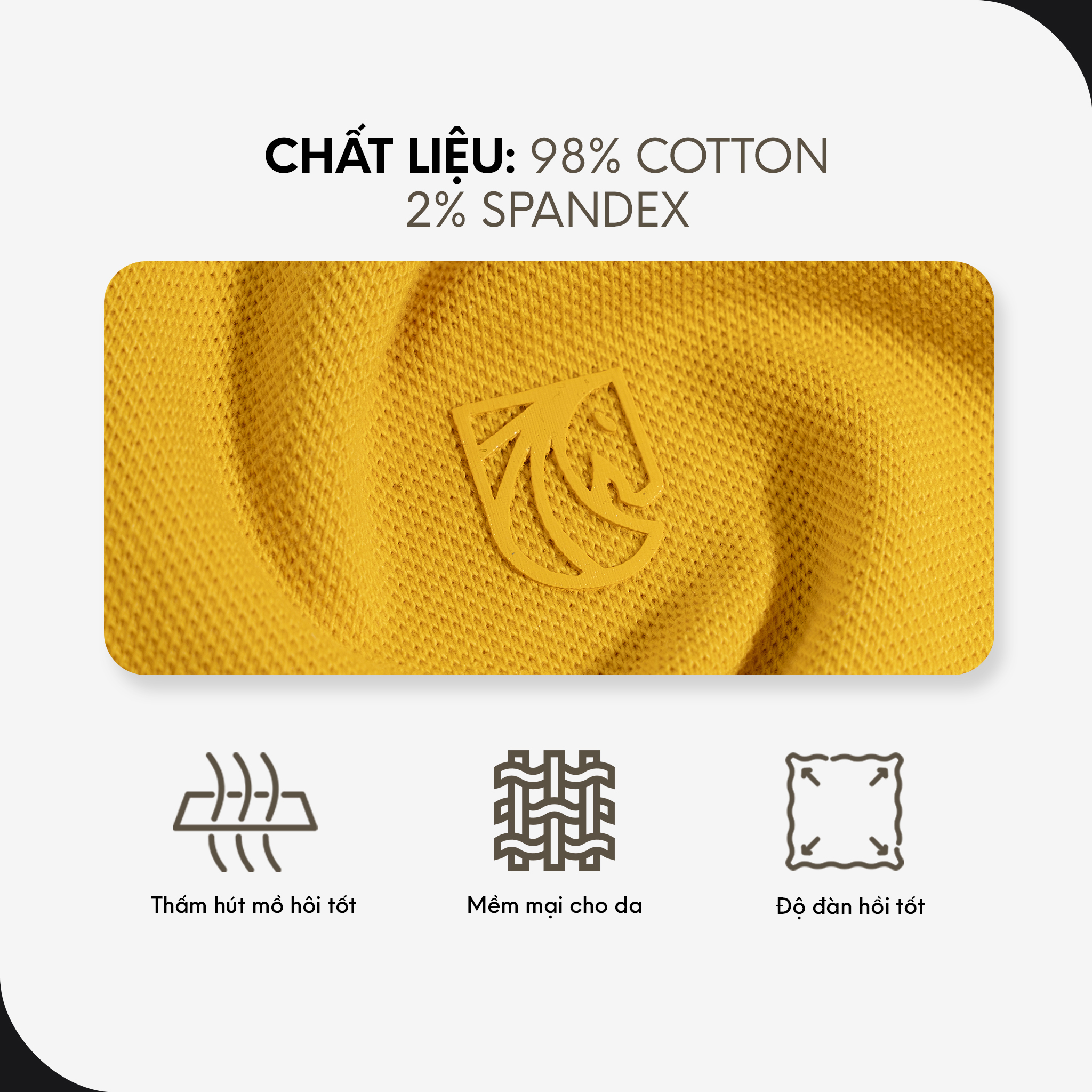 Mô tả Áo Thun Polo Nam Cao Cấp Basic Pique Ver 2 Multi Color By Cotton - 6