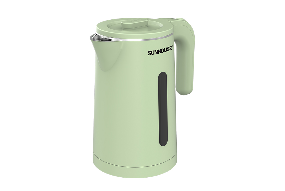 Mô tả Ấm siêu tốc Inox 304 1.8L SUNHOUSE SHD1351/SHD1353 - Thân ấm 2 lớp - Vỏ nhựa PP chống bỏng - Tự động tắt khi nước sôi - 1