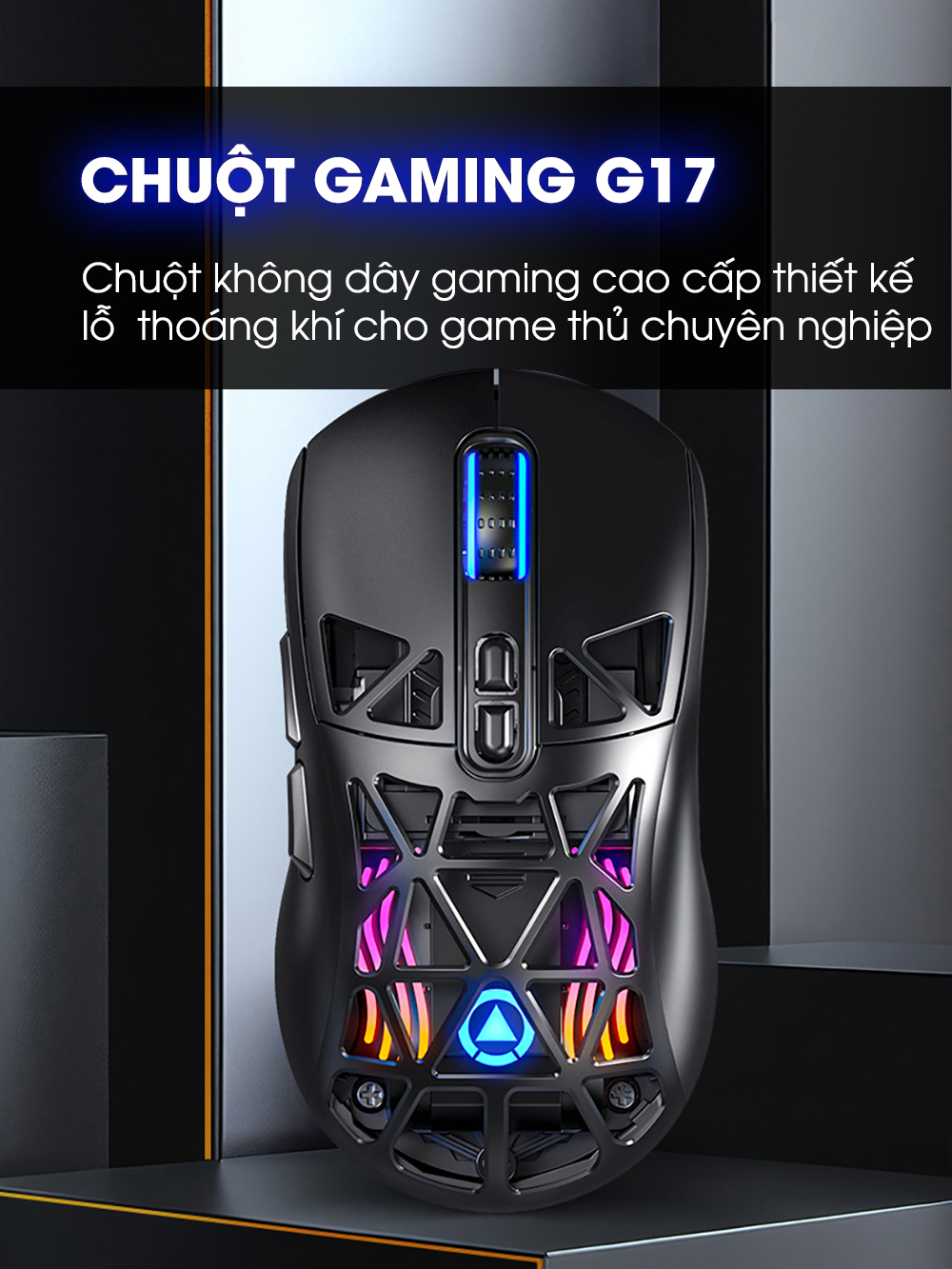 Chuột gaming không dây Sidotech Yindiao G17