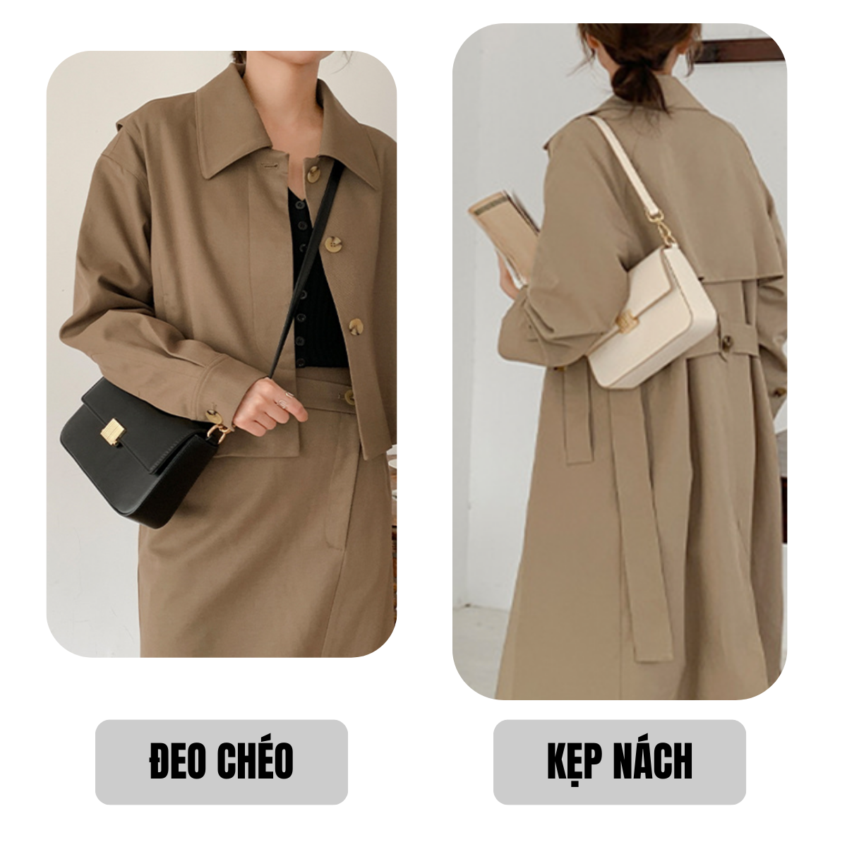 Túi Xách Nữ MICOCAH MC08 Cận Cảnh