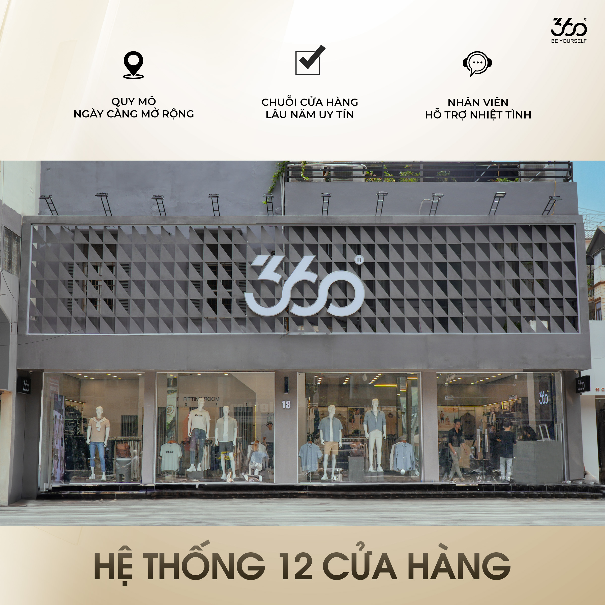 Mô tả Quần âu sidetab nam cạp cao dáng crop 360 Boutique quần âu nam trẻ trung - QATOL010 - 5
