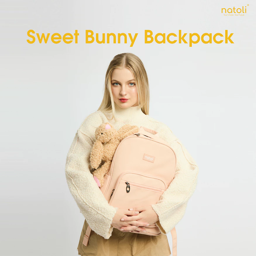 Balo nữ thỏ bông Jellycat NATOLI