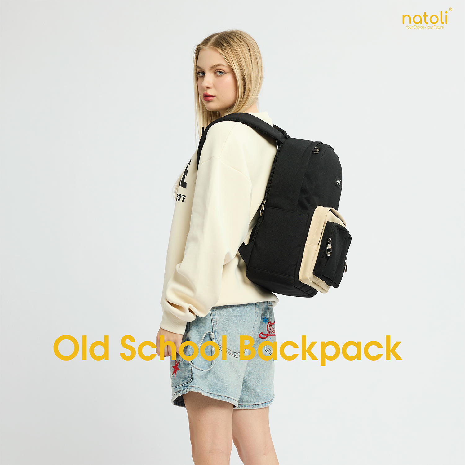 Balo NATOLI B5 phong cách Unisex