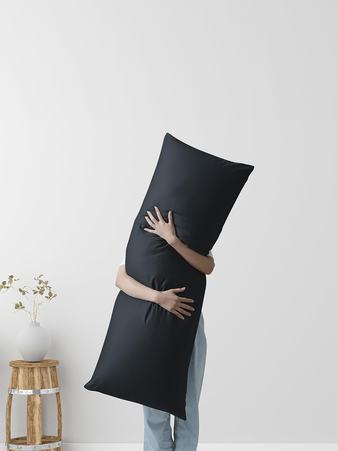 Mô tả Vỏ gối ôm tici GONI Quốc Tế hình chữ nhật đủ màu kích thước 50 x 120cm - 3