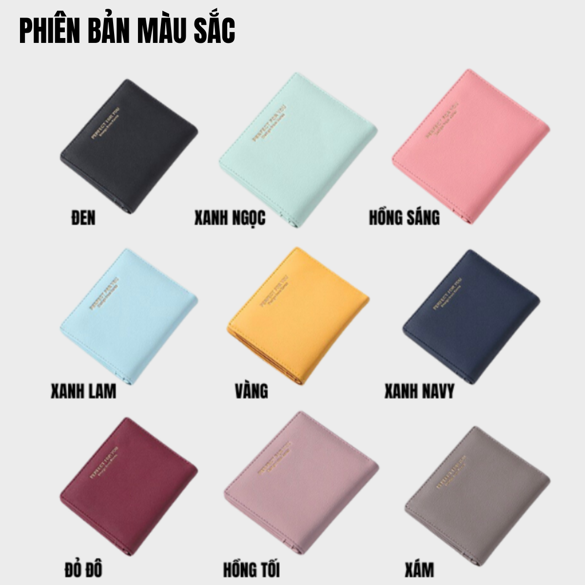 Ví Nữ Mini PERFECT FOR YOU PFY01 - Chi tiết bên trong