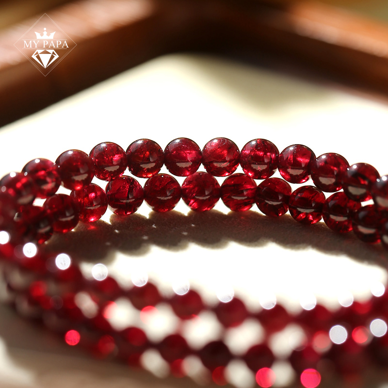 Chi tiết hạt đá Garnet